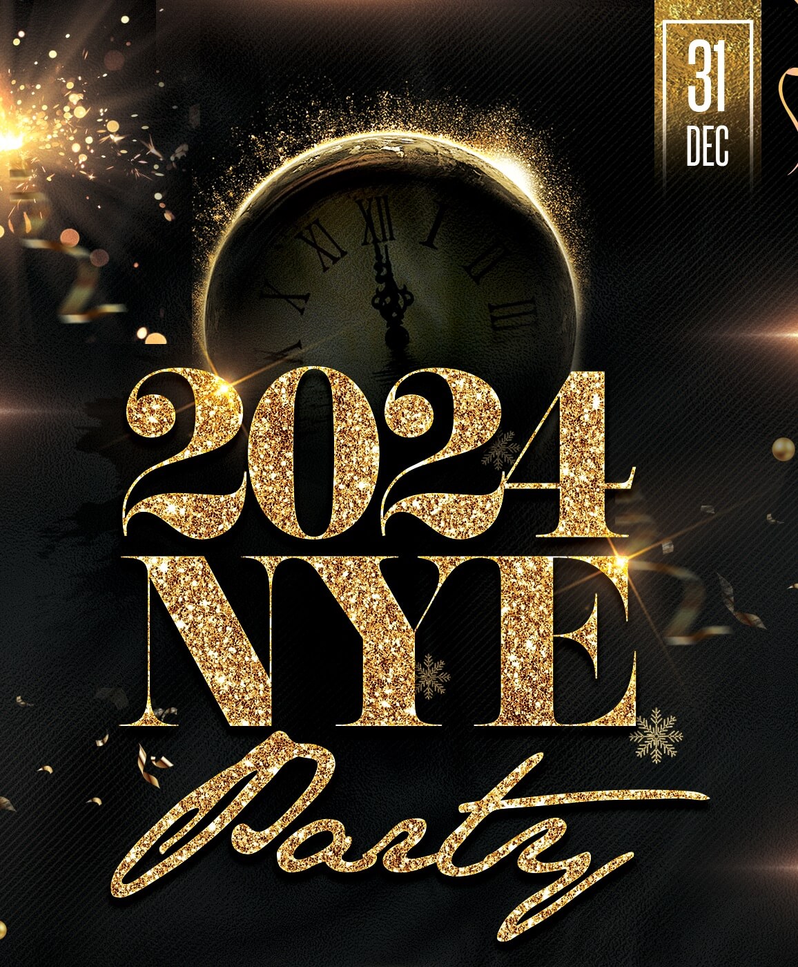 NEW YEARS EVE - 31 December 2023